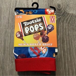 NWT Tootsie Pops Men's Boxer Brief M 32-34 How Many Licks Does it Take‎ Owl